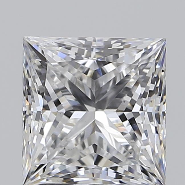 The Mia Set With A 2 Carat Princess Lab Diamond