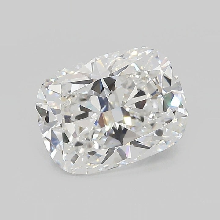 The Aline Set With A 2 Carat Elongated Cushion Lab Diamond