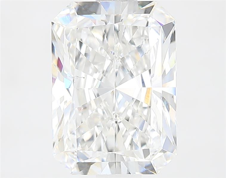 The Jasmine Set With A 2 Carat Radiant Lab Diamond