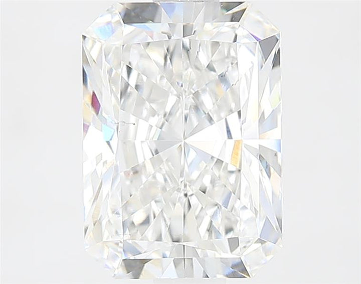 The Lisa Set With A 2 Carat Radiant Lab Diamond