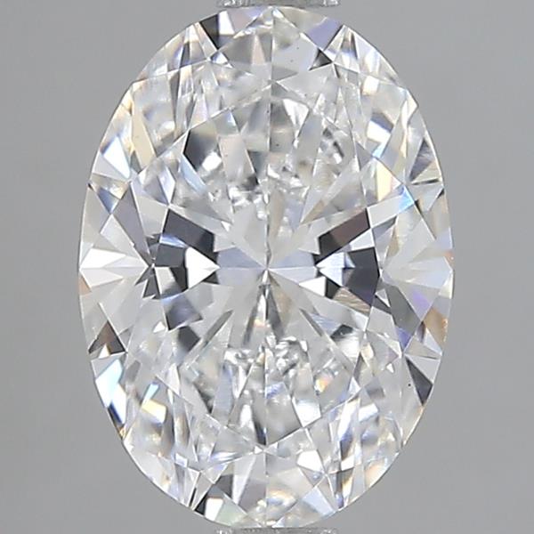 The Twig Set With A 2 Carat Oval Lab Diamond