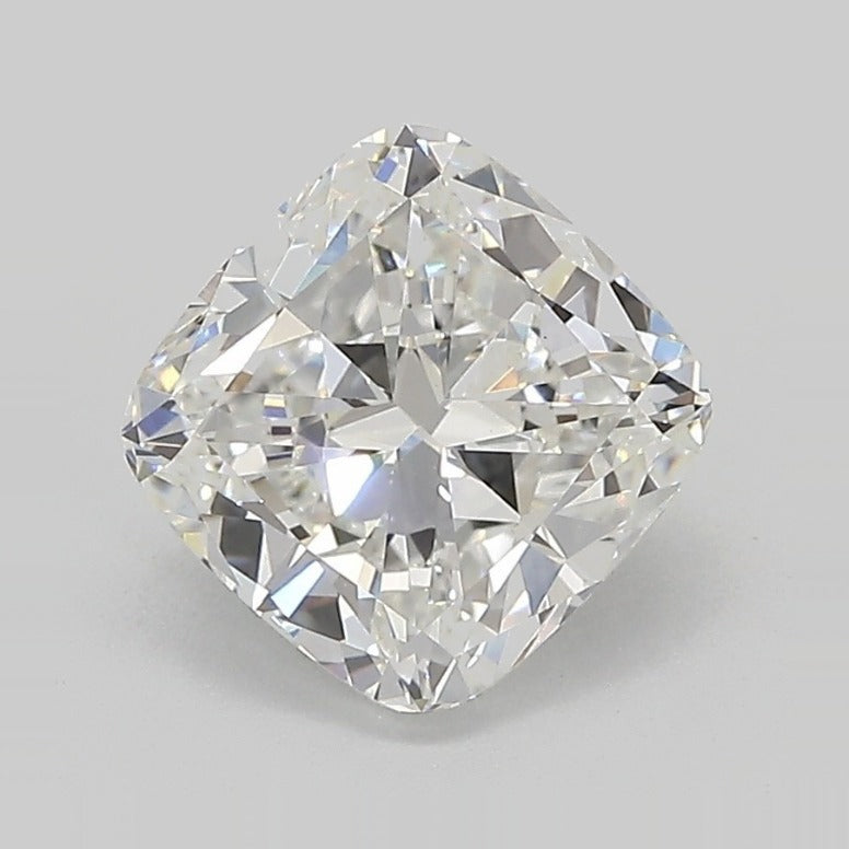 The Penelope Set With A 2 Carat Cushion Lab Diamond