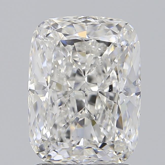 The Eve Set With A 2 Carat Elongated Cushion Lab Diamond