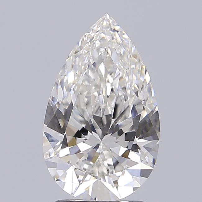 The Twig Set With A 2 Carat Pear Lab Diamond