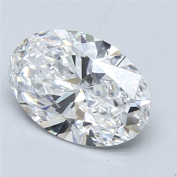 The Razor Kamellie Set With A 2 Carat Oval Lab Diamond