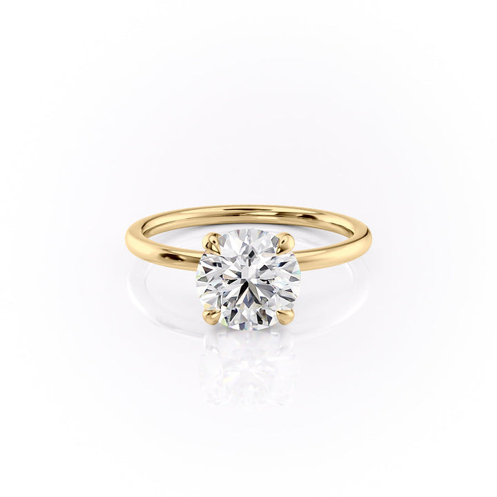 The Nelly Set With A 2 Carat Round Lab Diamond