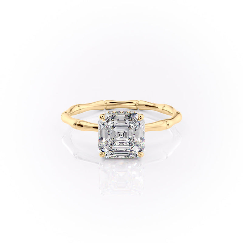 The Eve Set With A 2 Carat Asscher Lab Diamond