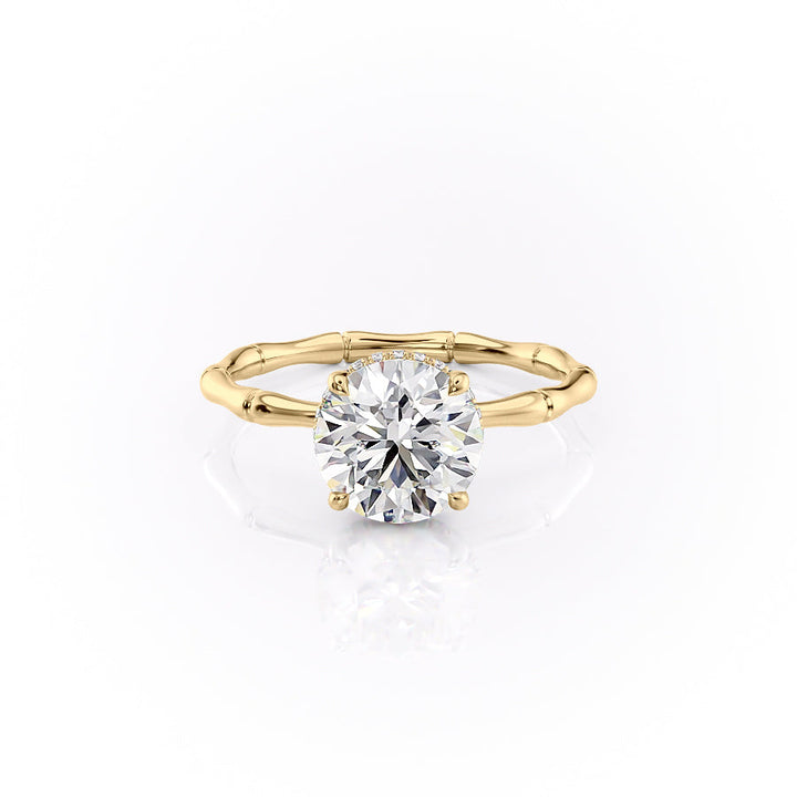 The Eve Set With A 2 Carat Round Lab Diamond