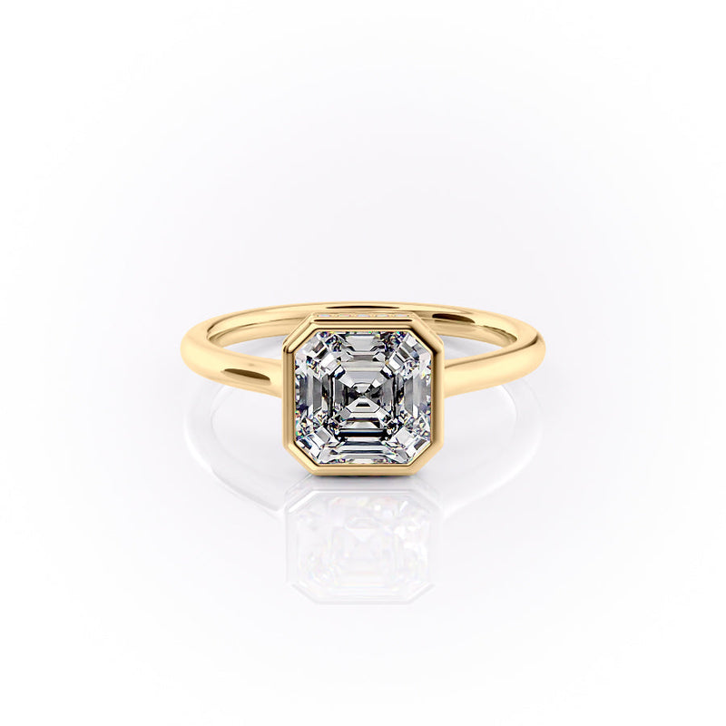 The Charlotte Set With A 2 Carat Asscher Lab Diamond