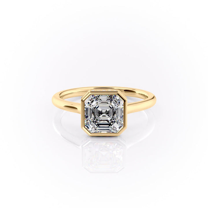 The Charlotte Set With A 2 Carat Asscher Lab Diamond
