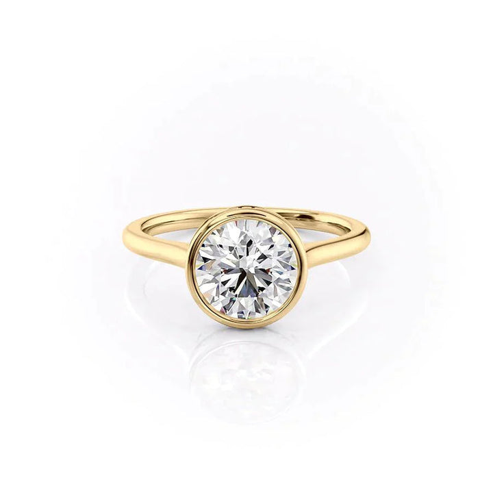 The Charlotte Set With A 2 Carat Round Lab Diamond