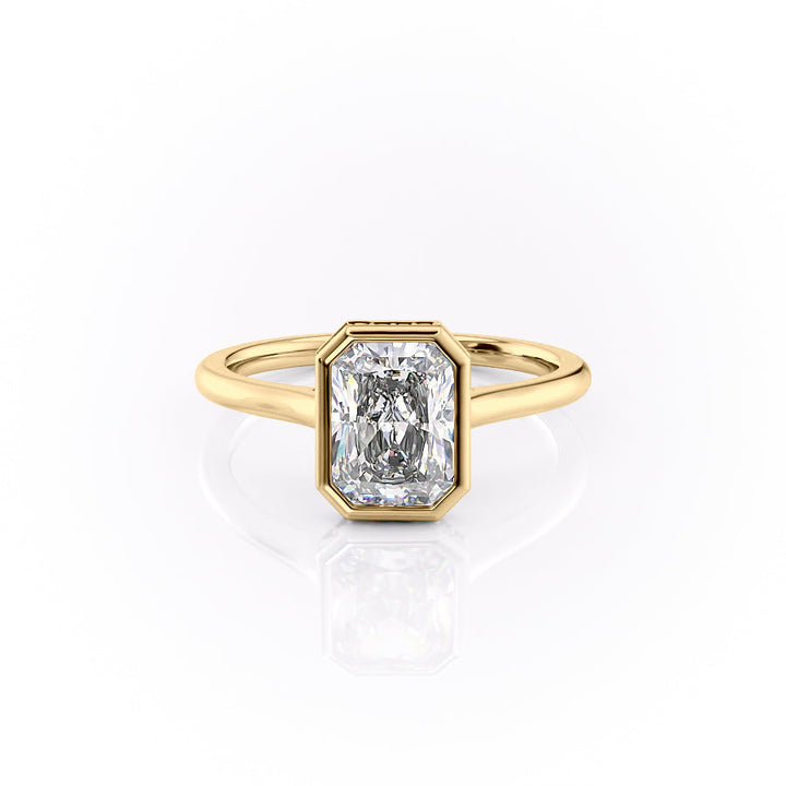 The Charlotte Set With A 2 Carat Radiant Lab Diamond