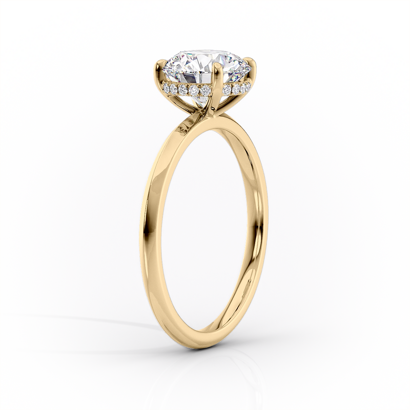 The Razor Kamellie Set With A 2 Carat Asscher Lab Diamond