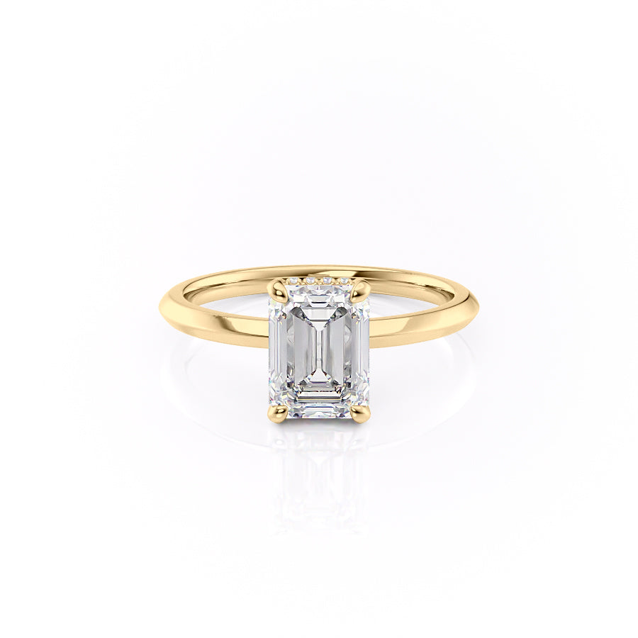 The Razor Kamellie Set With A 2 Carat Emerald Lab Diamond