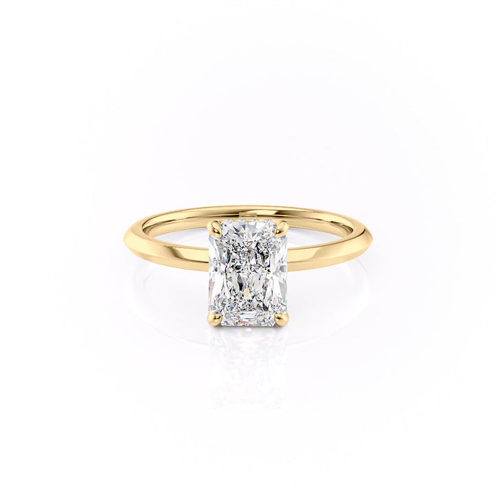 The Razor Kamellie Set With A 2 Carat Radiant Lab Diamond