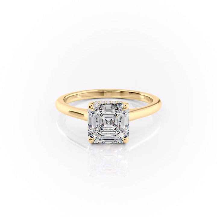 The Natalie Set With A 2 Carat Asscher Lab Diamond