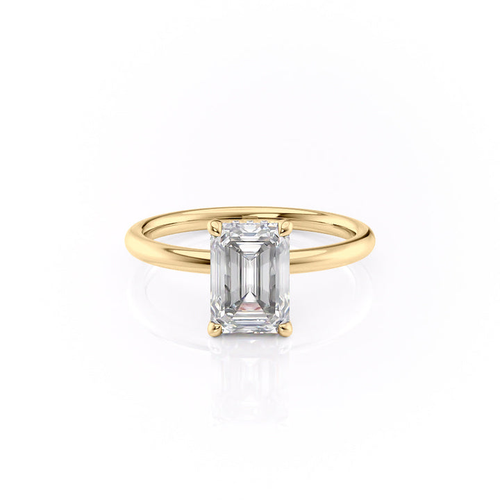 The Alex Set With A 2 Carat Emerald Lab Diamond