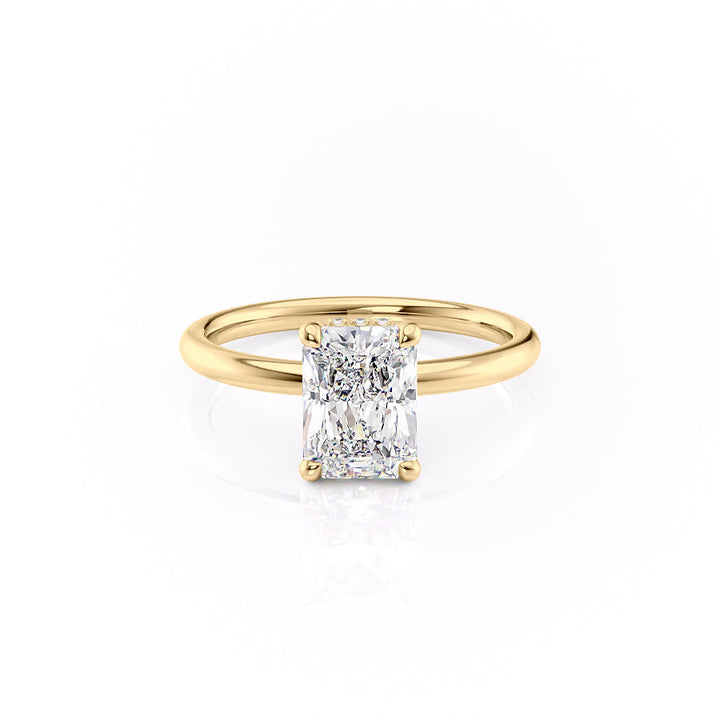 The Alex Set With A 2 Carat Radiant Lab Diamond