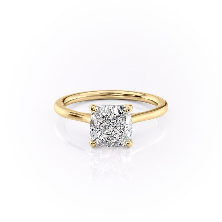 The Lexie Set With A 2 Carat Cushion Lab Diamond