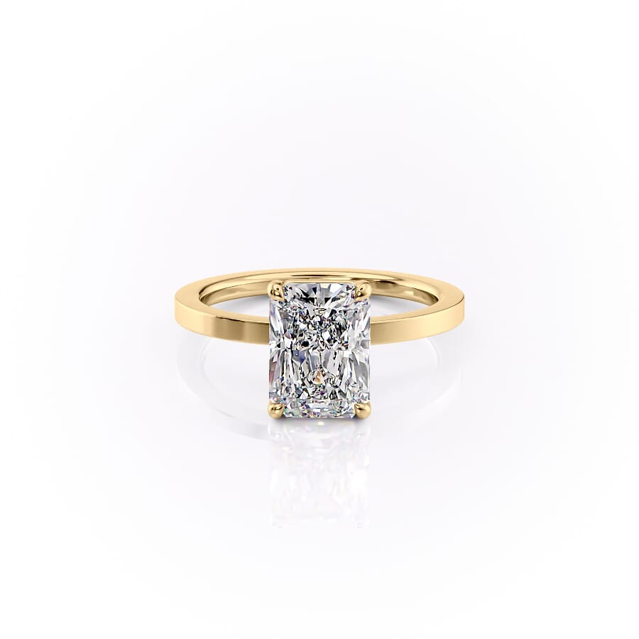 The Eleanor Set With A 2 Carat Radiant Lab Diamond