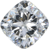 The Alison Set With A 2 Carat Cushion Lab Diamond