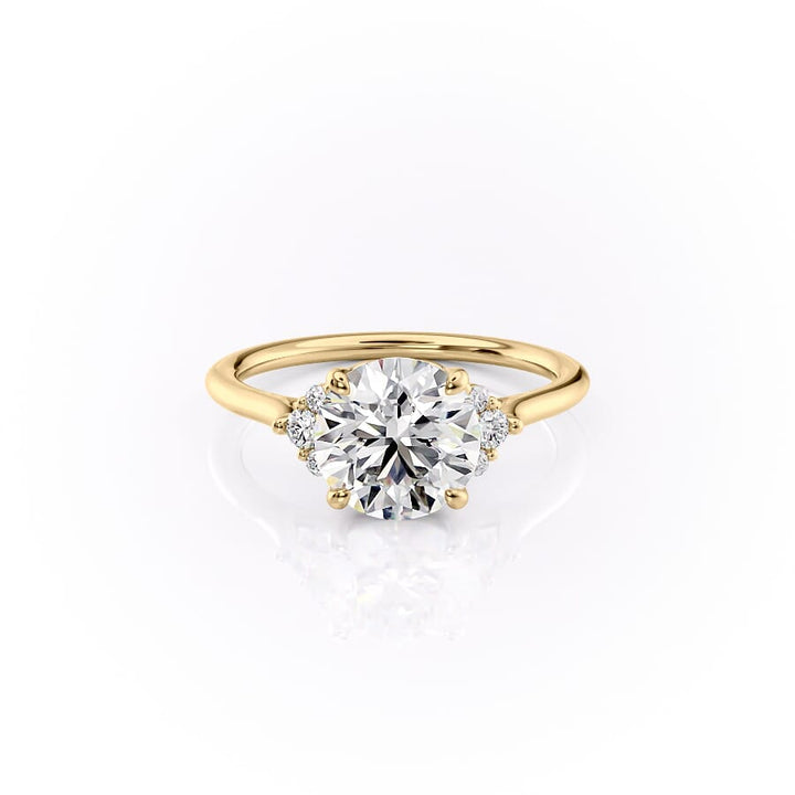 The Victoria Set With A 2 Carat Round Lab Diamond