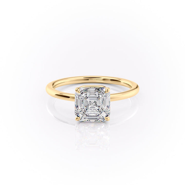 The Margot Set With A 2 Carat Asscher Lab Diamond
