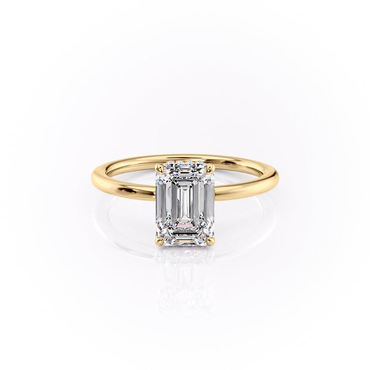 The Margot Set With A 2 Carat Emerald Lab Diamond