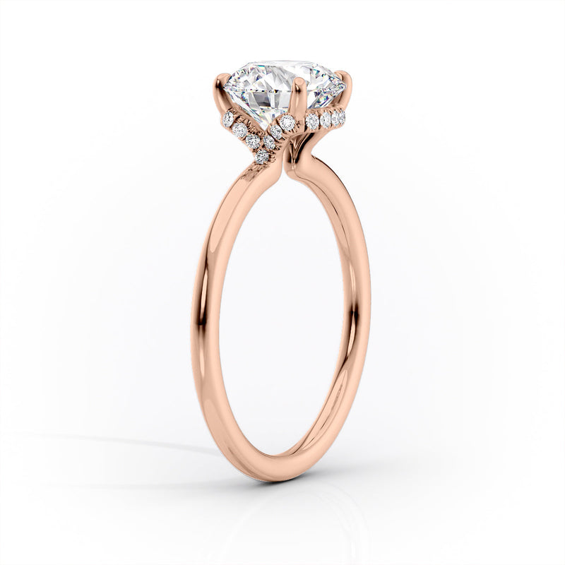 The Margot Set With A 2 Carat Round Lab Diamond