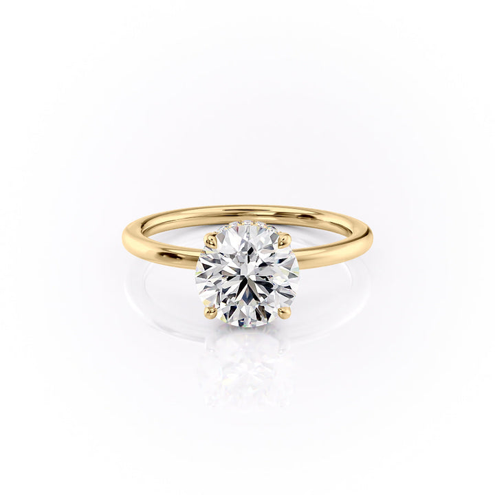 The Margot Set With A 2 Carat Round Lab Diamond