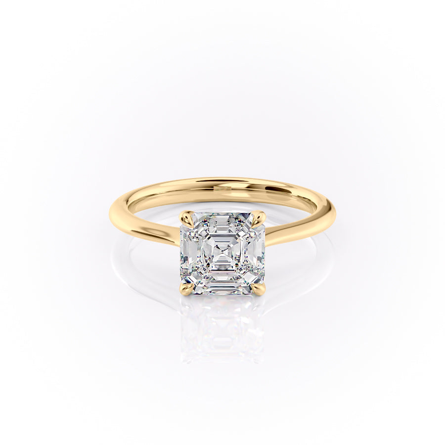 The Katelyn Set With A 2 Carat Asscher Lab Diamond