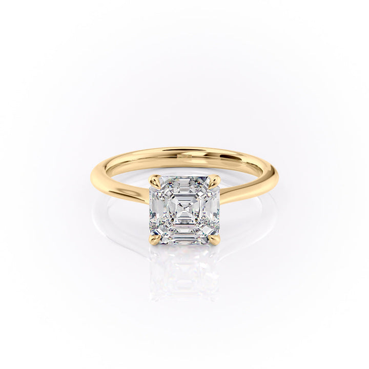 The Katelyn Set With A 2 Carat Asscher Lab Diamond