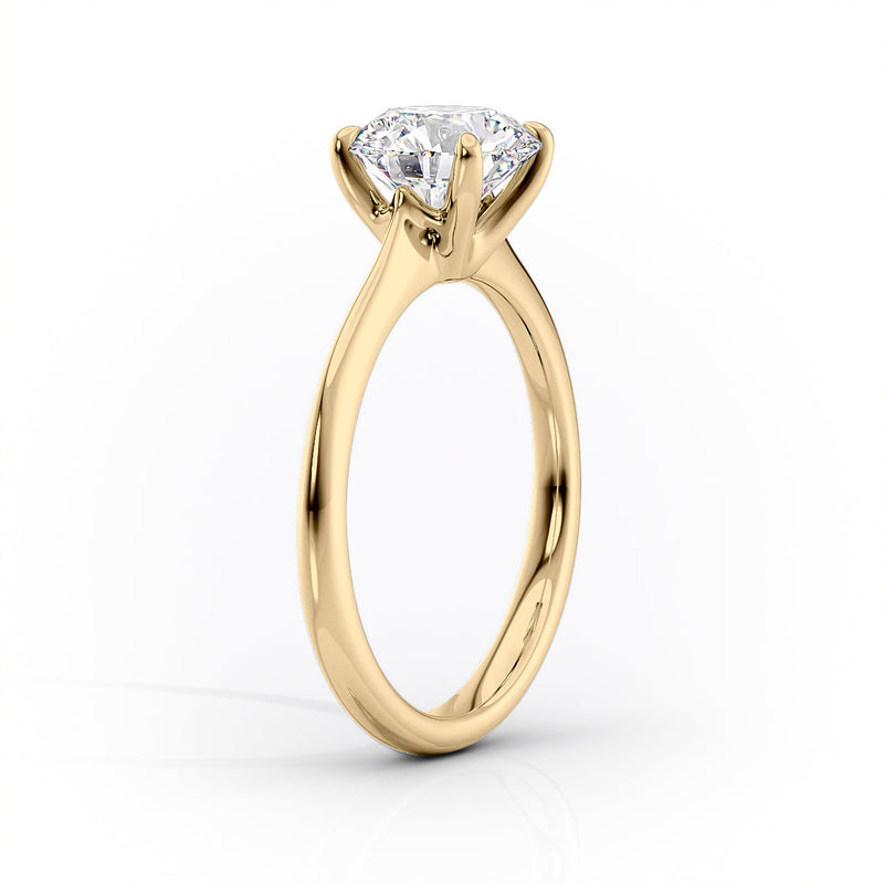 The Katelyn Set With A 2 Carat Princess Lab Diamond
