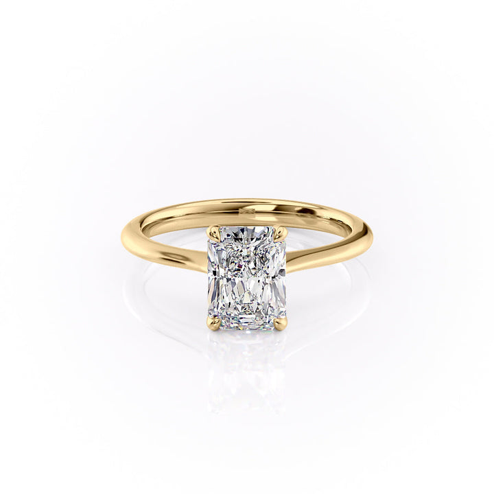 The Katelyn Set With A 2 Carat Radiant Lab Diamond