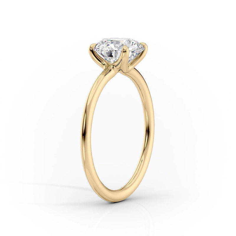 The Ashley Set With A 2 Carat Radiant Lab Diamond