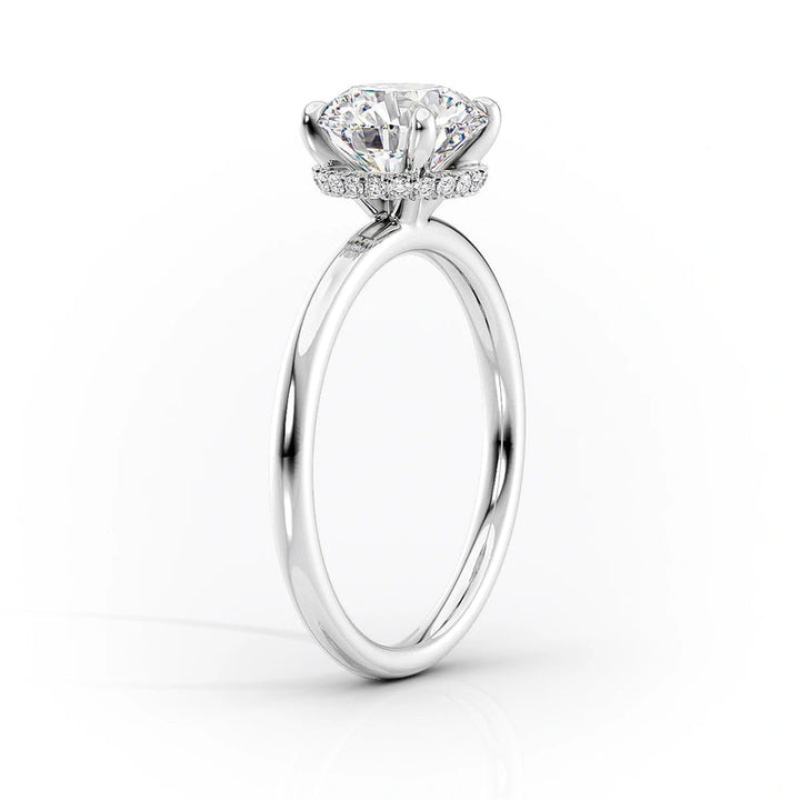 The Alex Set With A 2 Carat Round Lab Diamond