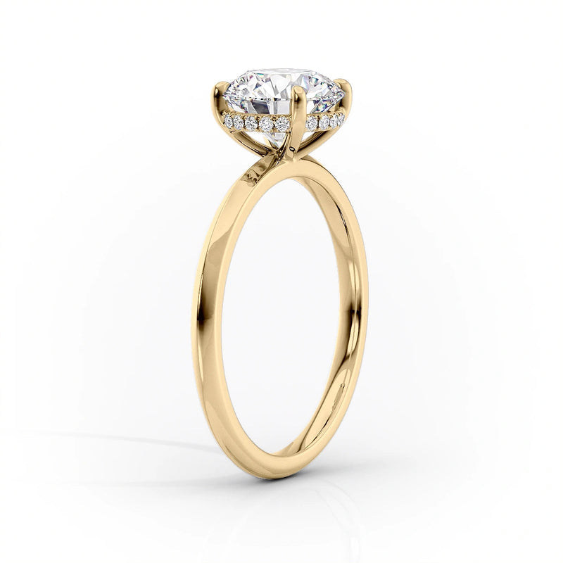 The Razor Kamellie Set With A 2 Carat Radiant Lab Diamond
