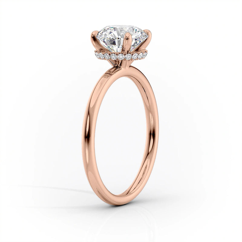 The Alex Set With A 2 Carat Cushion Lab Diamond