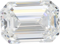 The Lexie Set With A 2 Carat Emerald Lab Diamond