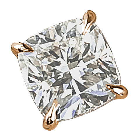 The Sarah Set With A 2 Carat Cushion Lab Diamond