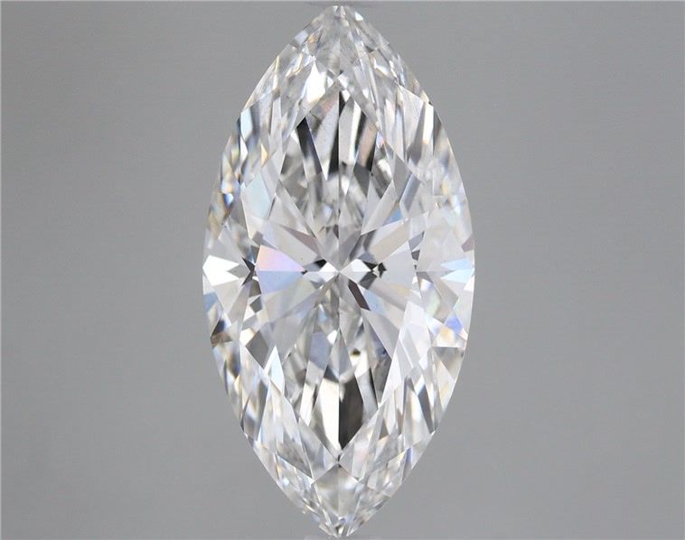 5.16 Carat Marquise Shaped, Ideal Cut, E Color, VS2 Clarity, IGI Certified Lab Grown Diamond