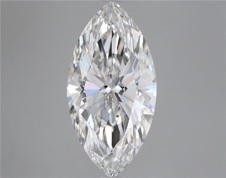 5.16 Carat Marquise Shaped, Ideal Cut, E Color, VS2 Clarity, IGI Certified Lab Grown Diamond