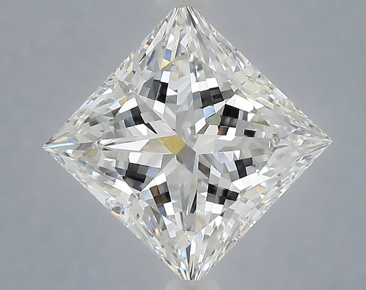 4.02 Carat Princess Shaped, Ideal Cut, G Color, VS1 Clarity, IGI Certified Lab Grown Diamond