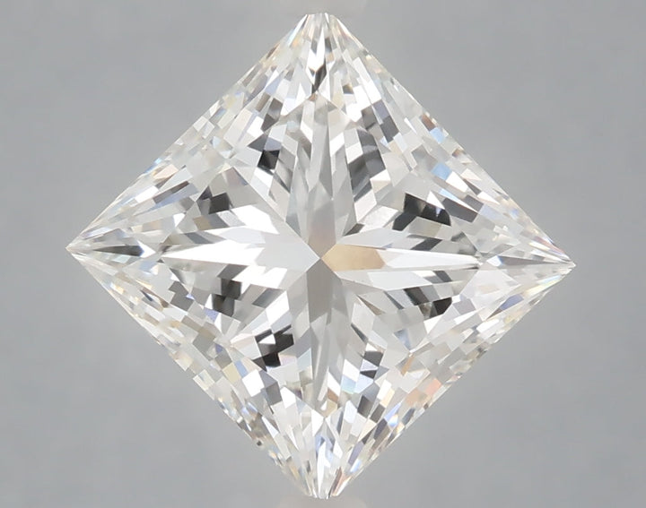 4.04 Carat Princess Shaped, Ideal Cut, E Color, VS1 Clarity, IGI Certified Lab Grown Diamond