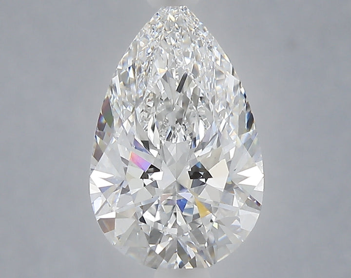 2.08 Carat Pear Shaped, Ideal Cut, D Color, VS1 Clarity, IGI Certified Lab Grown Diamond