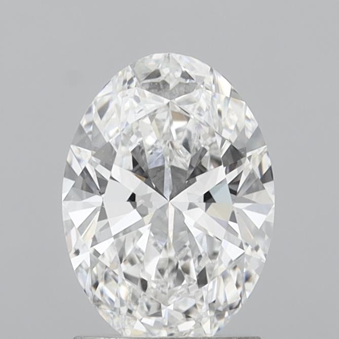 1.58 Carat Oval Shaped, Ideal Cut, D Color, VVS1 Clarity, IGI Certified Lab Grown Diamond