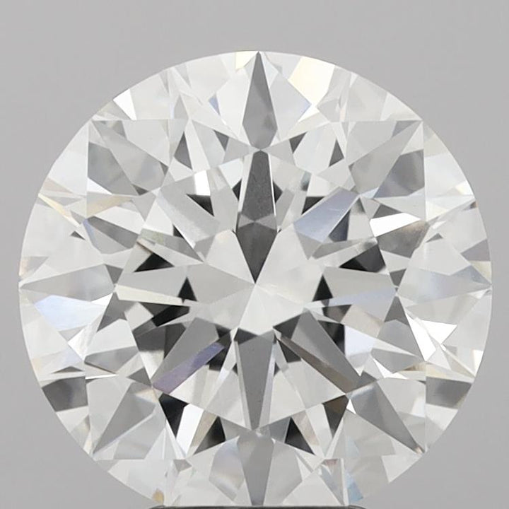 5.29 Carat Round Shaped, Ideal Cut, E Color, VVS2 Clarity, IGI Certified Lab Grown Diamond