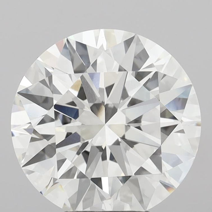 4.84 Carat Round Shaped, Ideal Cut, F Color, VVS2 Clarity, IGI Certified Lab Grown Diamond