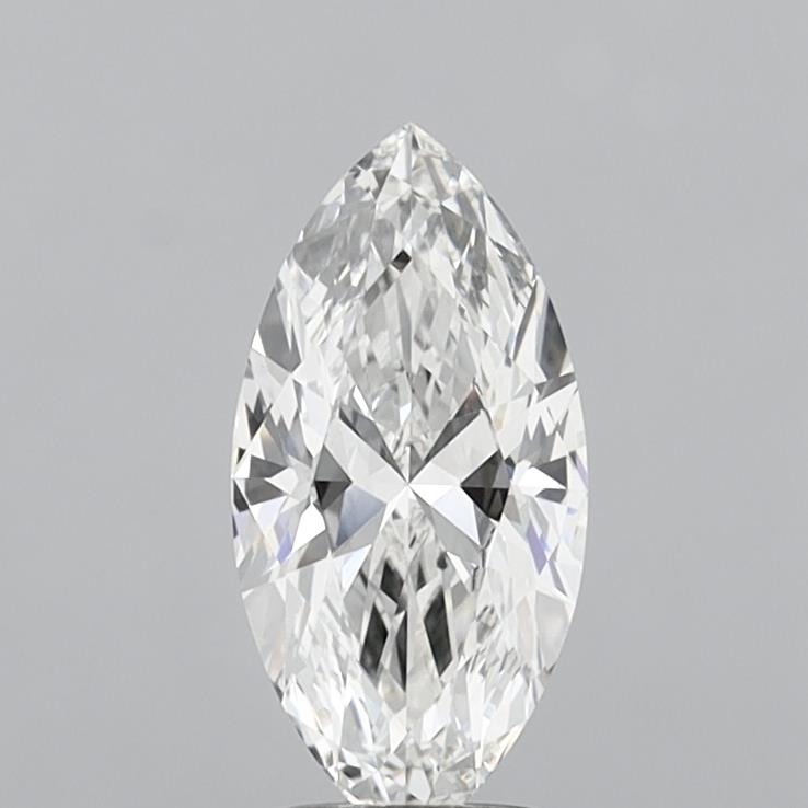 2.05 Carat Marquise Shaped, Ideal Cut, G Color, VVS2 Clarity, IGI Certified Lab Grown Diamond