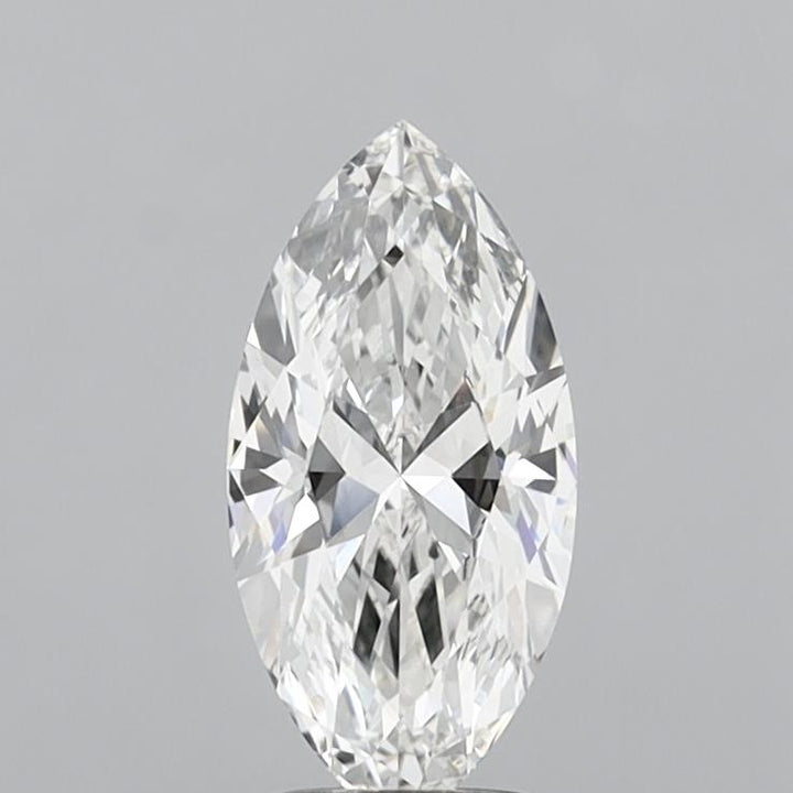 2.05 Carat Marquise Shaped, Ideal Cut, G Color, VVS2 Clarity, IGI Certified Lab Grown Diamond